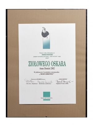 Immunofort - zdobywca „Ziołowego Oskara” na Targach „Lek w Polsce” (2002r.)